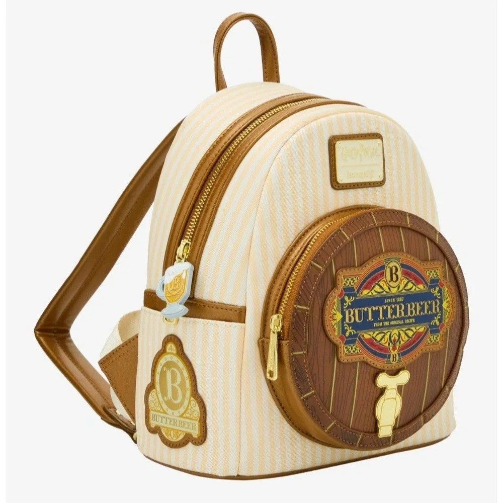 NEW! Loungefly Harry Potter Butterbeer‎ Scented Backpack Sealed